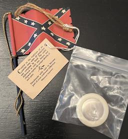 Assorted Confederate Items, Including (2)
