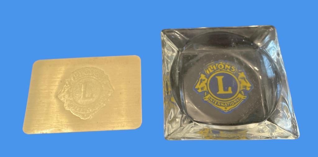 Vintage Lions Club Items