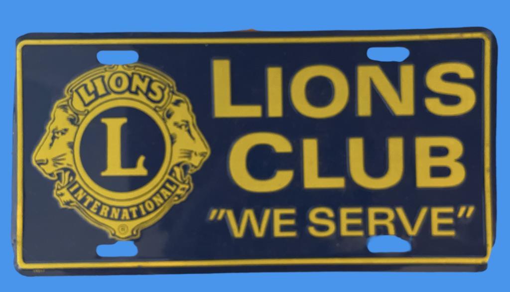 Vintage Lions Club Items