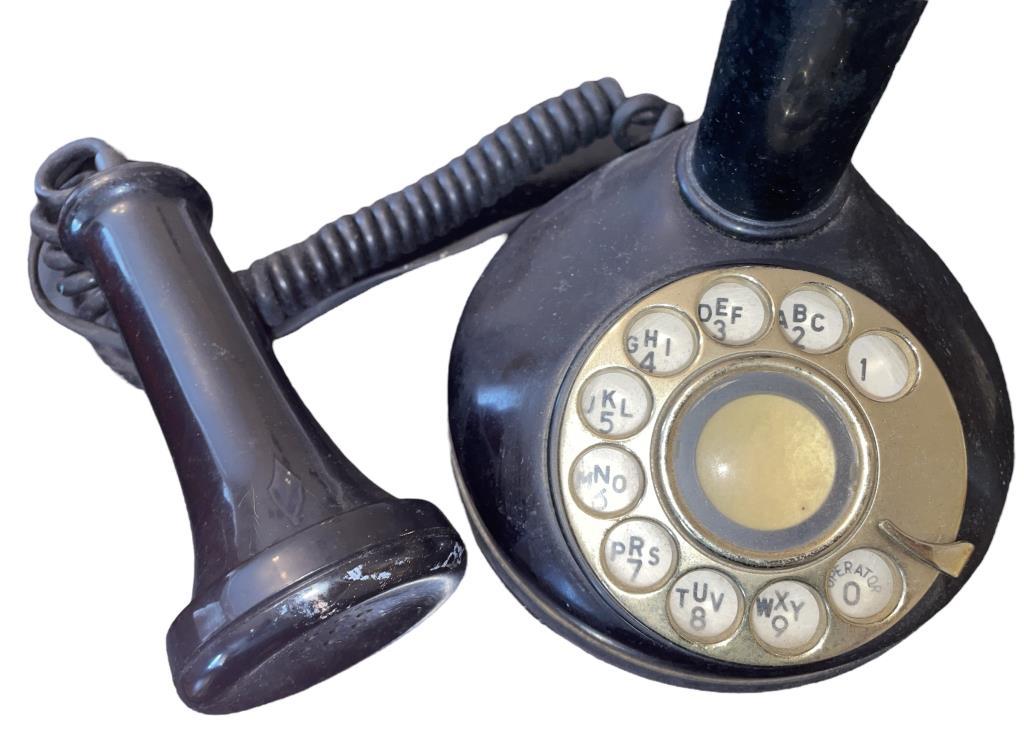 Vintage Rotary Candlestick Phone