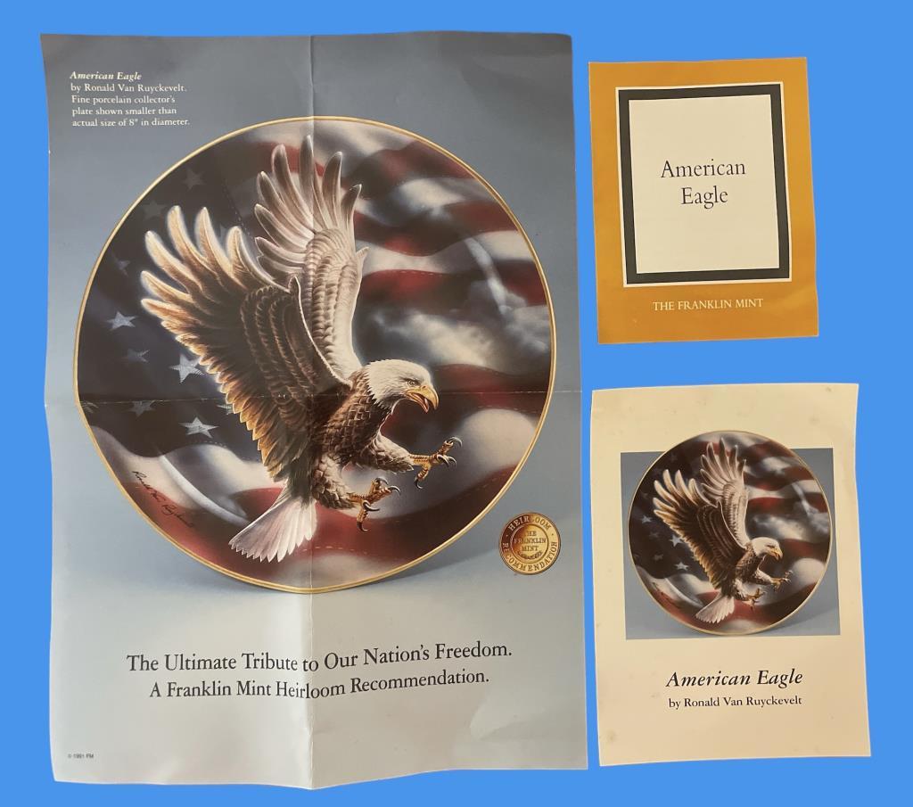 Franklin Mint Limited Edition “American Eagle”