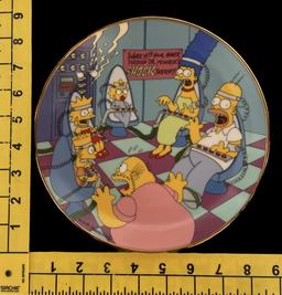 Limited Edition Franklin Mint Simpson’s Plate