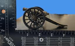 Vintage Cast Iron Fort Clinch Souvenir Cannon