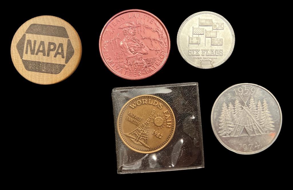Miscellaneous Tokens and Medallions