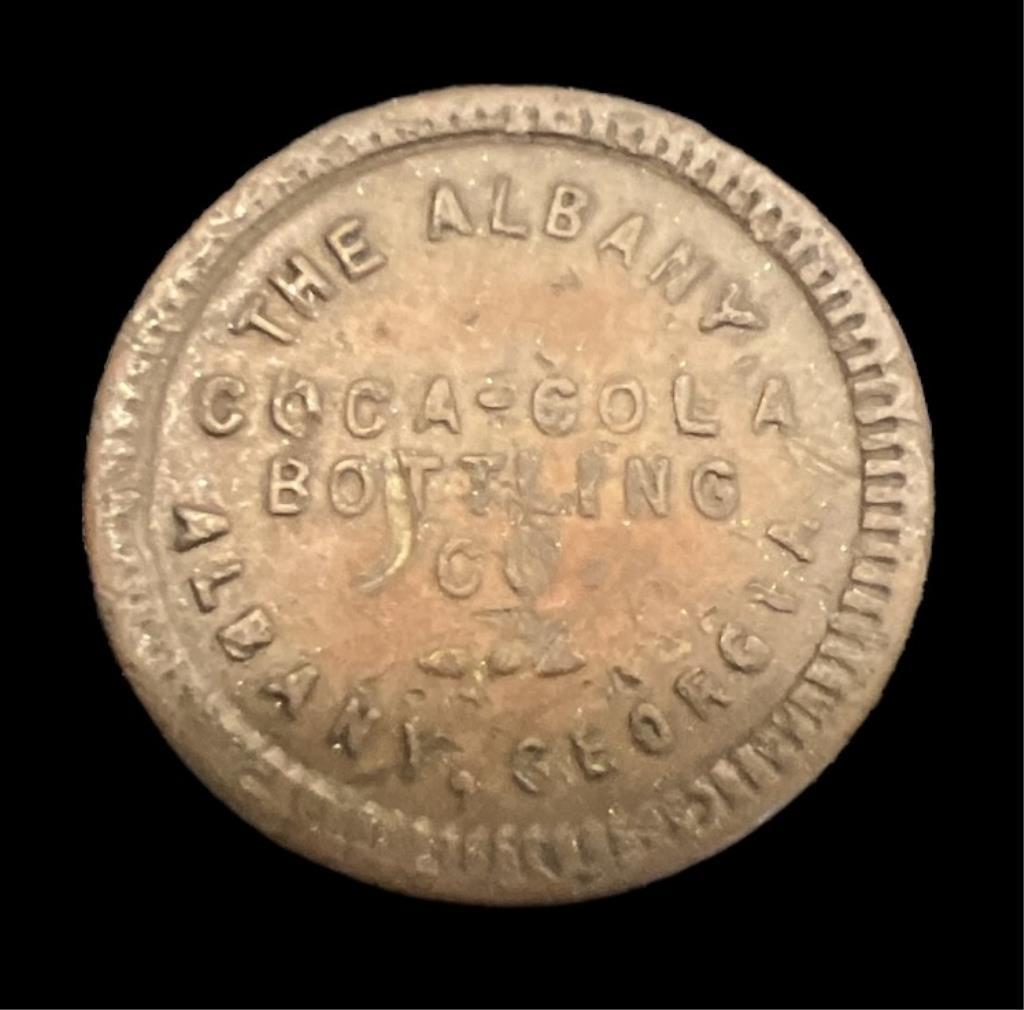 Vintage Coca Cola Bottling Company Token From