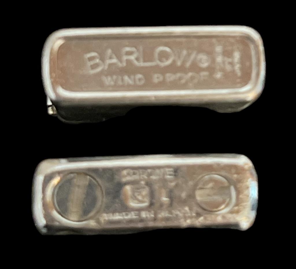 Sarome Japan Vintage Gas Lighter & Barlow Wind