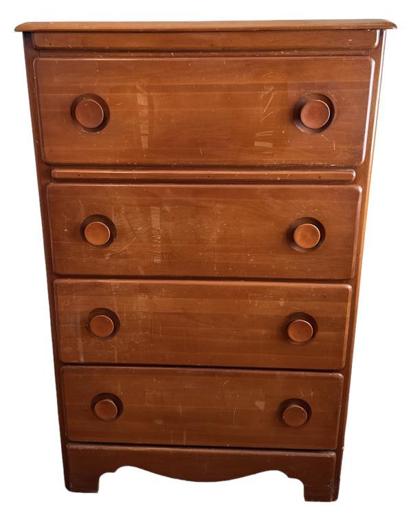 Five Drawer Chest of Drawers—29” x 17 1/2”, 45