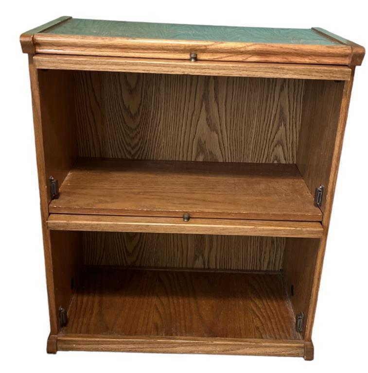 2-Stack Barrister Bookcase - 24” x 13”, 28” H