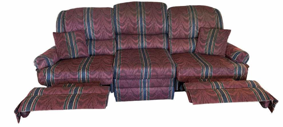 Upholstered Reclining Sofa - 86" Long