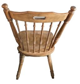 Vintage Wooden Spindle Back Dining Chair