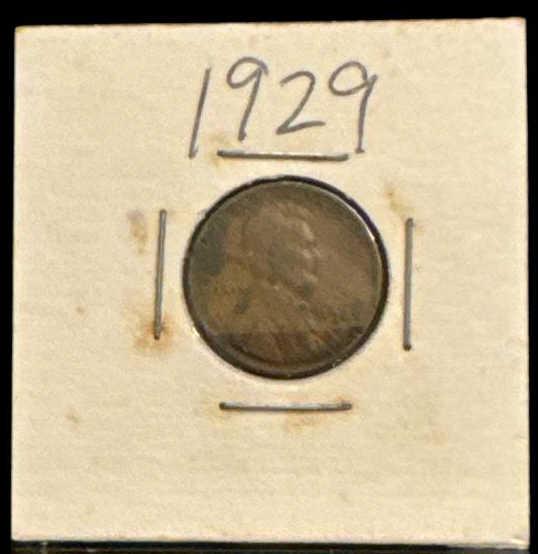 (12) Lincoln Pennies:  (2) 1918, (1) 1929, (1)