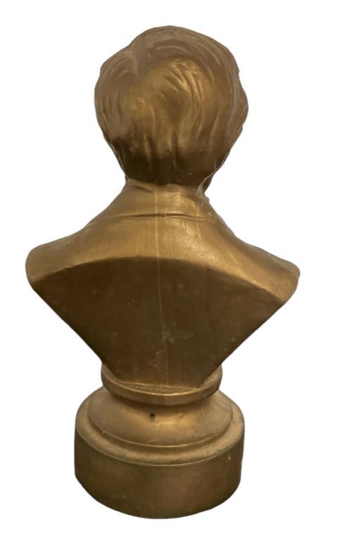 (4) Bust Figurines, (2) Ceramic—Wagner,