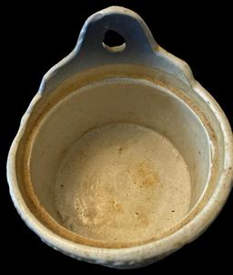 Vintage Salt Glaze Stoneware Salt Crock