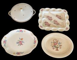 Assorted China Serving Pieces: 13” x 10 3/4”