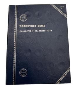 (22) Roosevelt Dimes in Whitman Coin Folder: