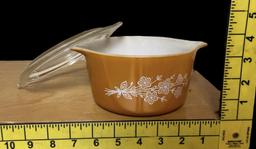 (3) Vintage “Butterfly Gold” Baking Dishes with