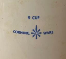 Corning Ware Cornflower Blue Percolator and
