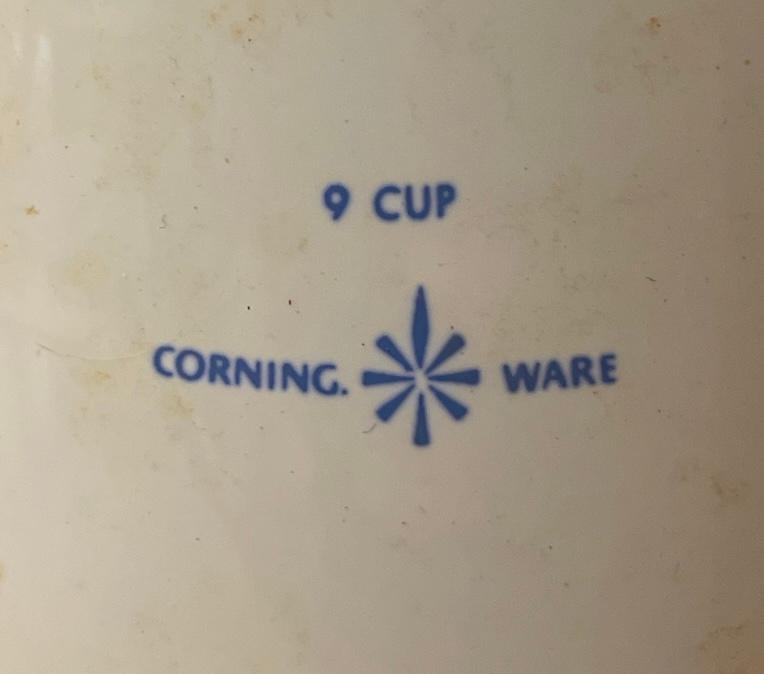 Corning Ware Cornflower Blue Percolator and