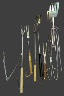 Assorted Grilling Utensils