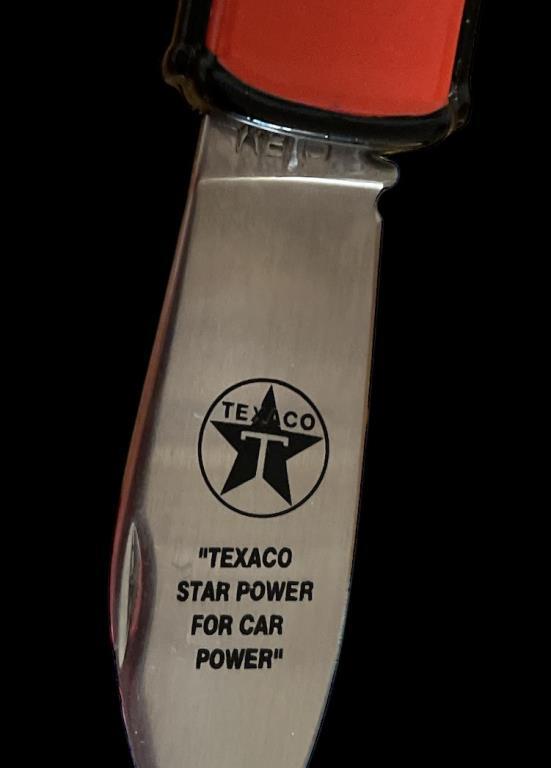 The Official Texaco Collector Knife In Original