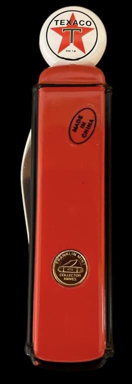 The Official Texaco Collector Knife In Original