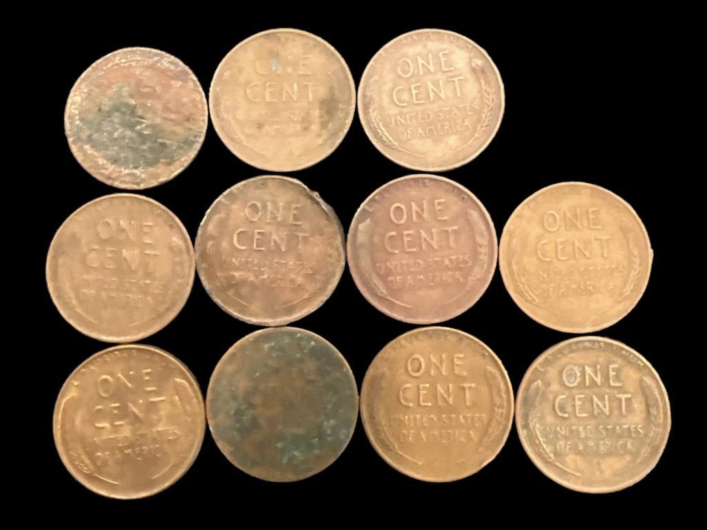 Assorted Wheat Pennies