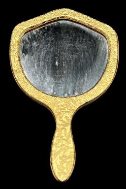 Vintage Lion’s Club Hand Mirror