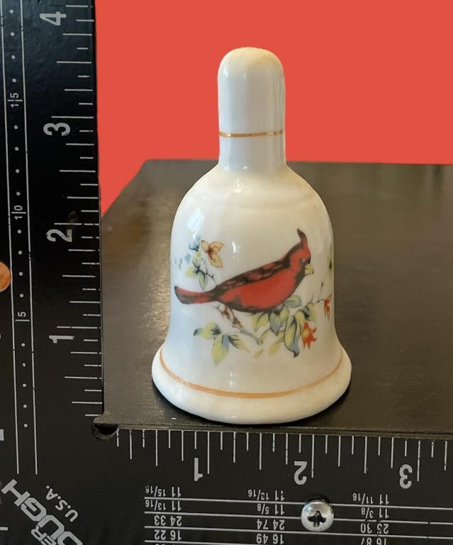 (3) Vintage Bird Bells