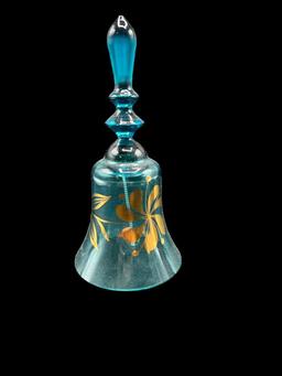 Mouth Blown Glass Bell, Made in Hungary—7.5” Tall