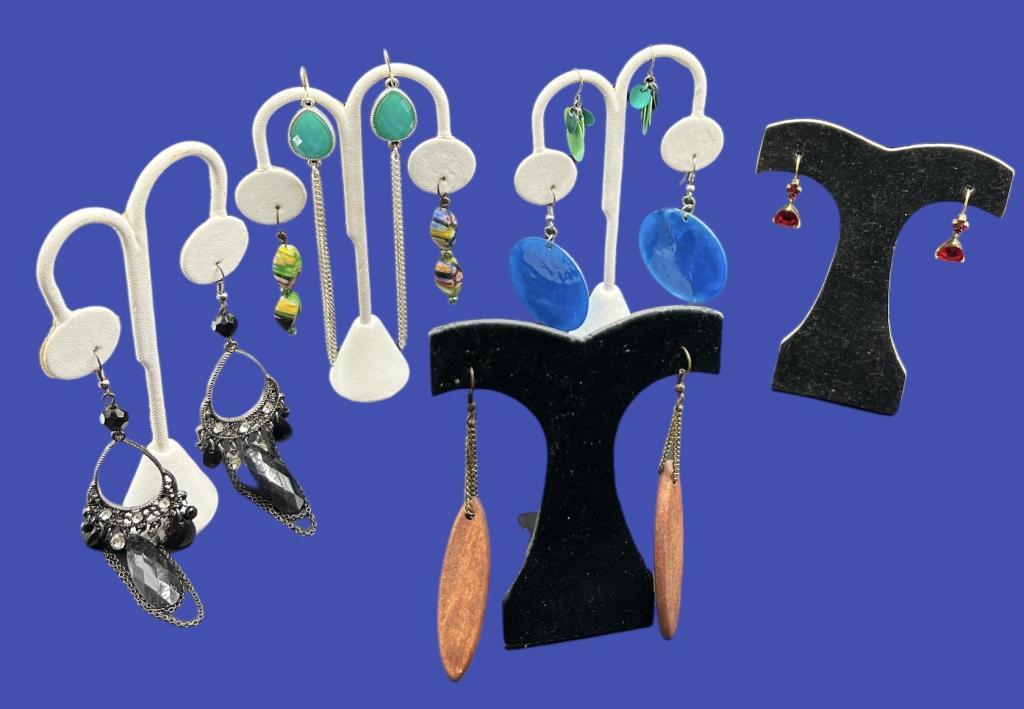 Assorted Fashion Earrings For Pierced Ears