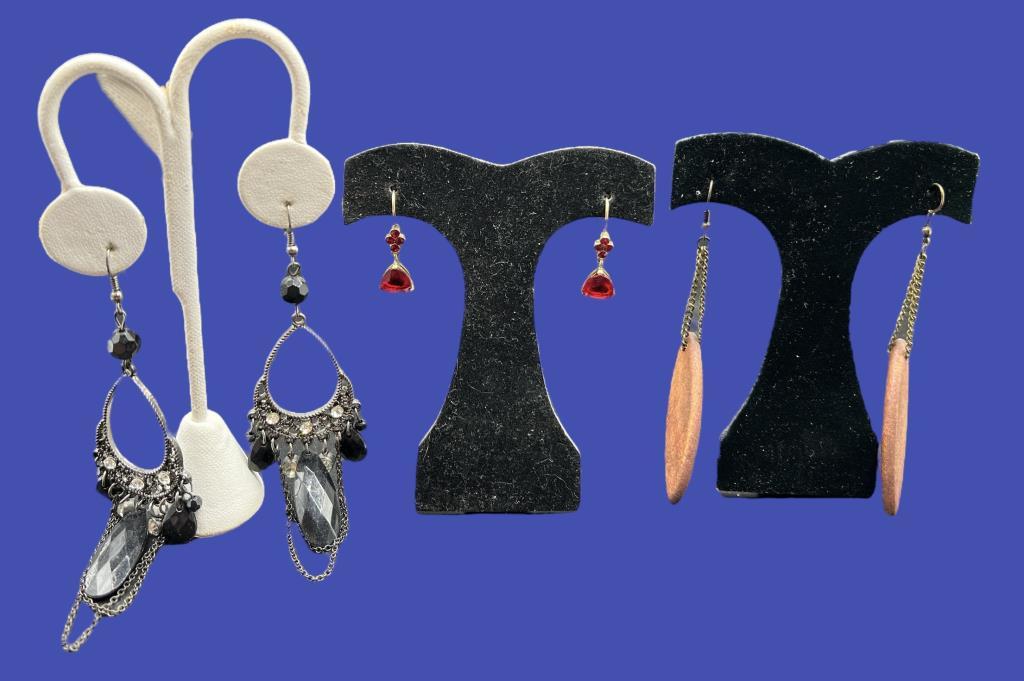Assorted Fashion Earrings For Pierced Ears