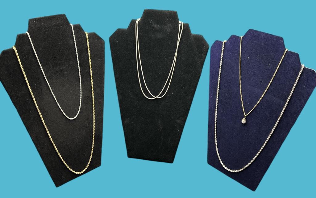 Assorted Fashion Chain Necklaces