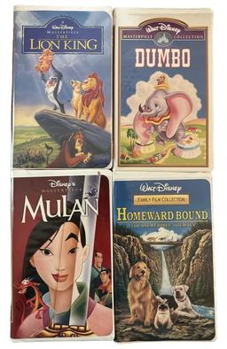 (16) Disney VHS Tapes