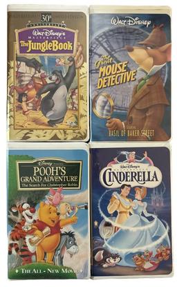 (16) Disney VHS Tapes