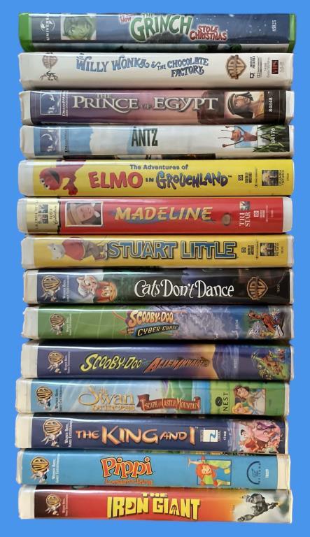 (14) Assorted VHS Tapes