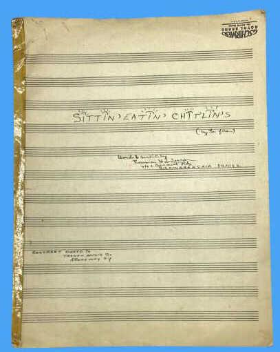 Autographed Henry I. Marshall Sheet Music "Bergen