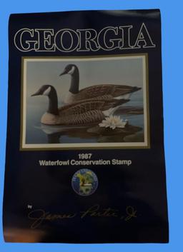 Duck Decoy and Georgia Ducks Unlimited 1987