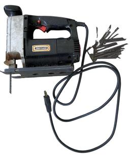 Sears Craftsman Auto Scroller Saw With Blades,