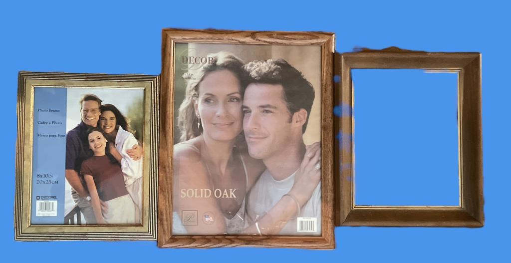 Assorted Picture Frames—Some Damaged