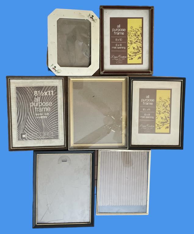 Assorted Picture Frames—Some Damaged