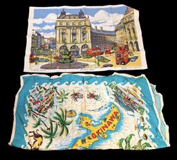 Vintage Women’s Handkerchiefs, Scarves, Linens,