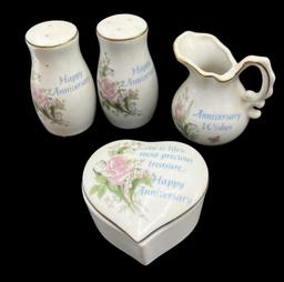 Assorted Anniversary Items, Including Napcoware,