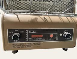 Markel Electric Space Heater—14” Tall