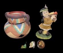K’s Collection Handpainted Southwestern Pottery,