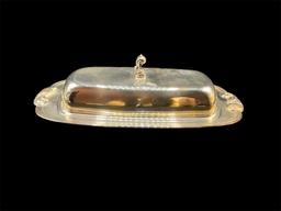 (3) Silverplate Serving Items