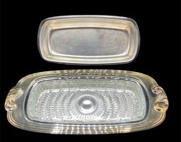 (3) Silverplate Serving Items