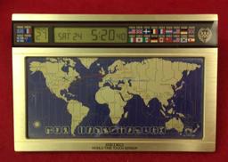 Seiko World Clock, Alarm Clock & Norelco E