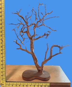 Decorative Tree Branch on Pedestal