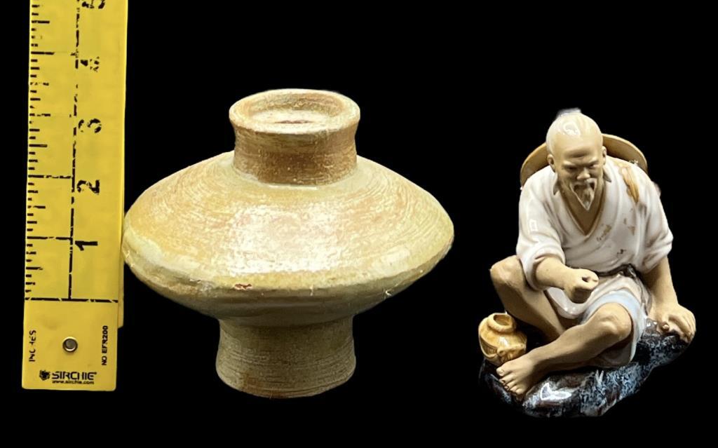 Assorted Asian Decorative Accessories, Including