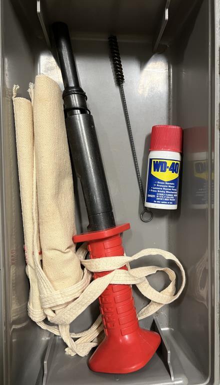Sears Toolbox with Craftsman Powder Actuated